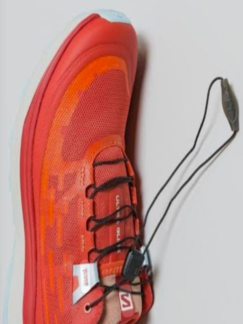 NWB Salomon Women's Ultra Glide trail running shoes Mecca Orange /Red (Sz 10.5) - Picture 8 of 11